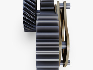gear mechanism v 5 3D Модель