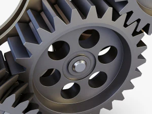 gear mechanism v 5 3D Model