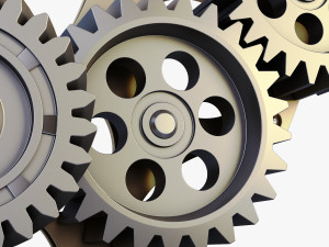 gear mechanism v 5 3D Модель