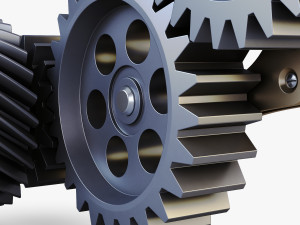 gear mechanism v 5 3D Модель