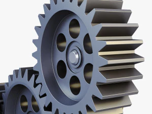 gear mechanism v 5 3D Model