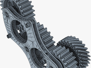 gear mechanism v 5 3D Модель