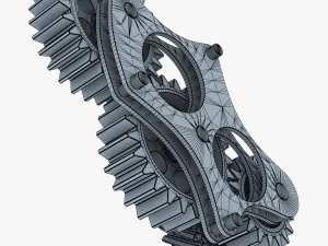gear mechanism v 5 3D Model