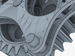 gear mechanism v 5 3D Модель