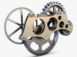 gear mechanism v 6 Model 3D