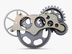 gear mechanism v 6 Model 3D