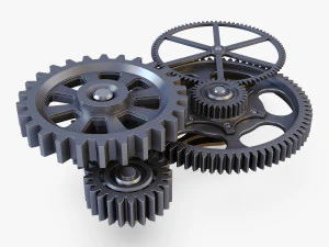 gear mechanism v 6 3D Model