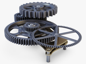 gear mechanism v 6 Model 3D