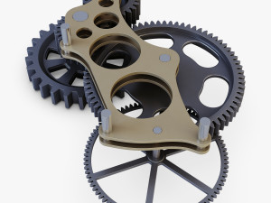 gear mechanism v 6 Model 3D