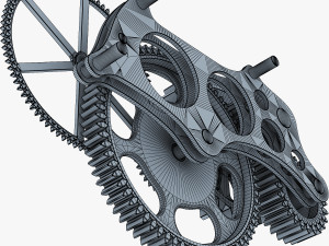 gear mechanism v 6 Model 3D
