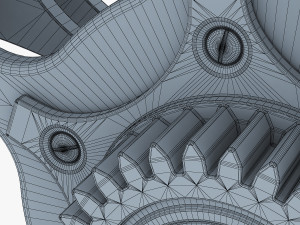 gear mechanism v 6 Model 3D