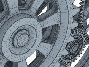 gear mechanism v 6 Model 3D
