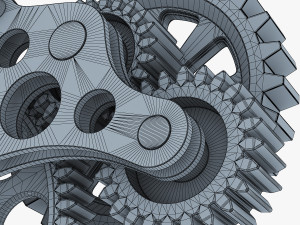 gear mechanism v 6 Model 3D