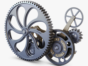 gear mechanism v 7 Model 3D