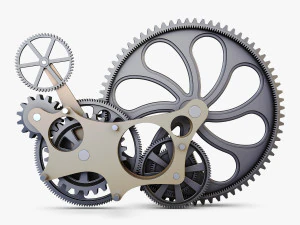 gear mechanism v 7 3D Model
