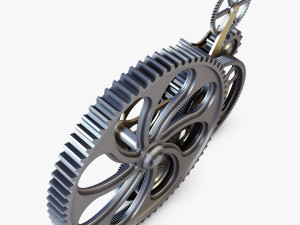 gear mechanism v 7 Model 3D