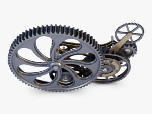 gear mechanism v 7 Model 3D