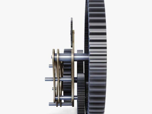 gear mechanism v 7 3D Model