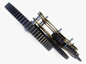 gear mechanism v 7 Model 3D