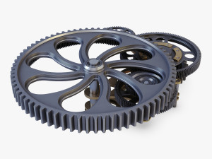 gear mechanism v 7 Model 3D