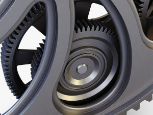 gear mechanism v 7 Model 3D