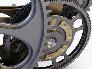 gear mechanism v 7 Model 3D