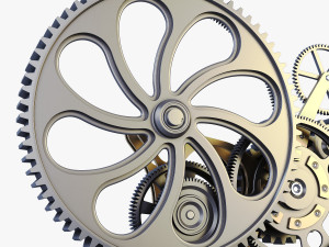 gear mechanism v 7 Model 3D