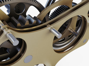 gear mechanism v 7 Model 3D