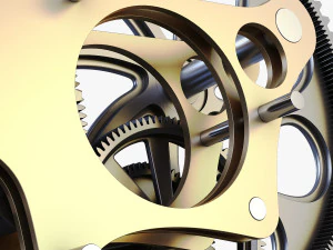 gear mechanism v 7 3D Model