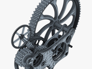 gear mechanism v 7 Model 3D