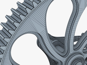 gear mechanism v 7 Model 3D