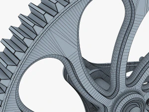 gear mechanism v 7 3D Model
