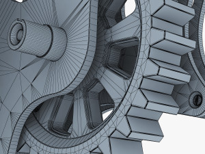gear mechanism v 7 Model 3D