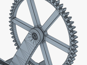 gear mechanism v 7 Model 3D
