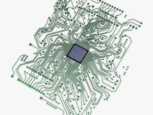 electronic circuit v 1 Model 3D