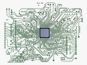 electronic circuit v 1 Model 3D