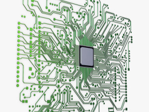 electronic circuit v 1 Model 3D
