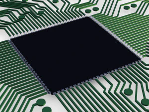 електронна схема v1 3D Модель