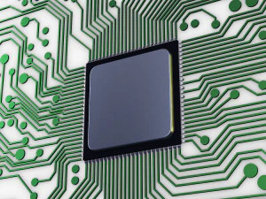 електронна схема v1 3D Модель