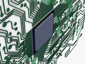 електронна схема v1 3D Модель