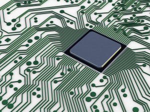 electronic circuit v 1 Model 3D