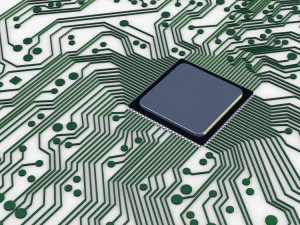 електронна схема v1 3D Модель