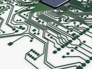 електронна схема v1 3D Модель