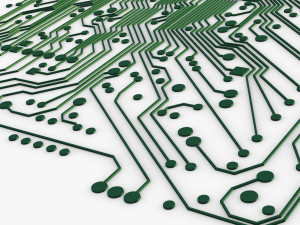 electronic circuit v 1 Model 3D