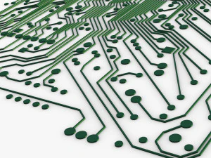 електронна схема v1 3D Модель