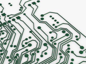 electronic circuit v 1 Model 3D