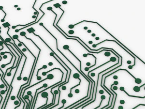 електронна схема v1 3D Модель