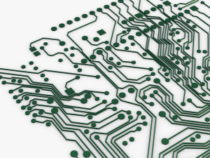 electronic circuit v 1 Model 3D