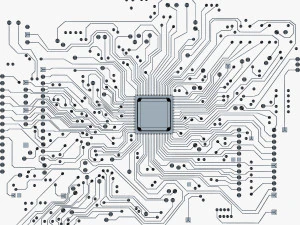 електронна схема v1 3D Модель