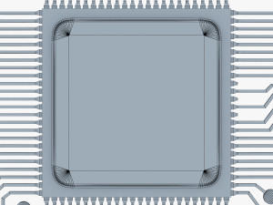 electronic circuit v 1 Model 3D
